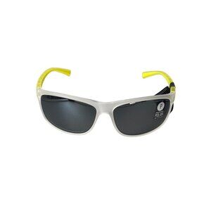 Kreedom Polarized Sports Sunglasses UV Protection Neon Yellow Accent Outdoor NEW